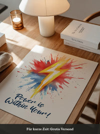Blitz Aquarell Explosion