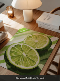 Limetten Streifen Grafik
