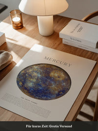 Merkur Planet Farbenvielfalt