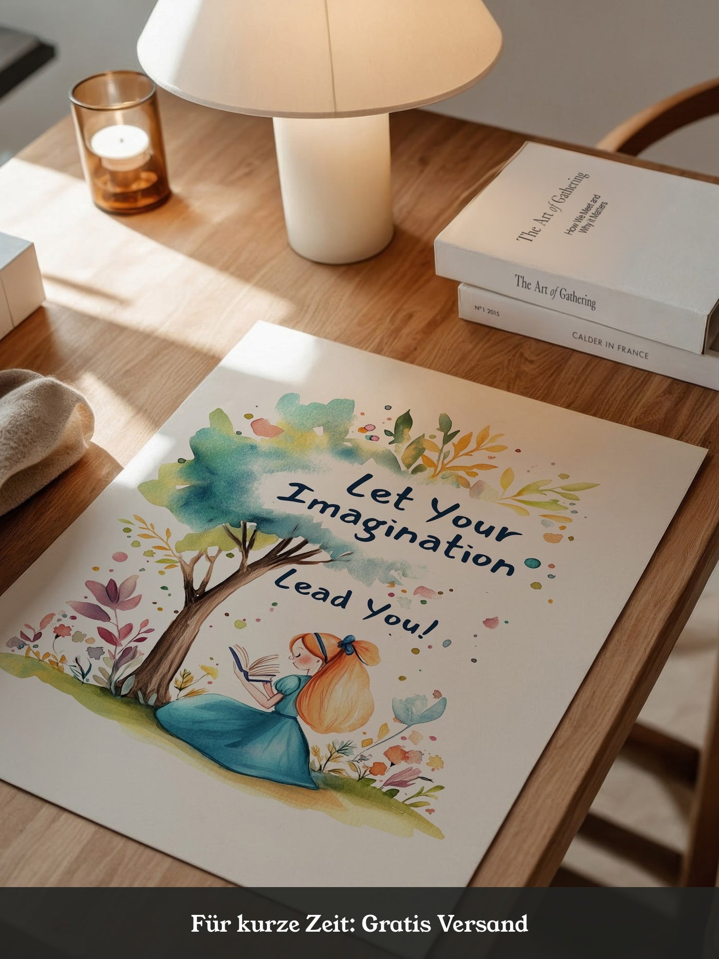 Mädchen Buch Aquarellträume