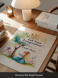 Mädchen Buch Aquarellträume