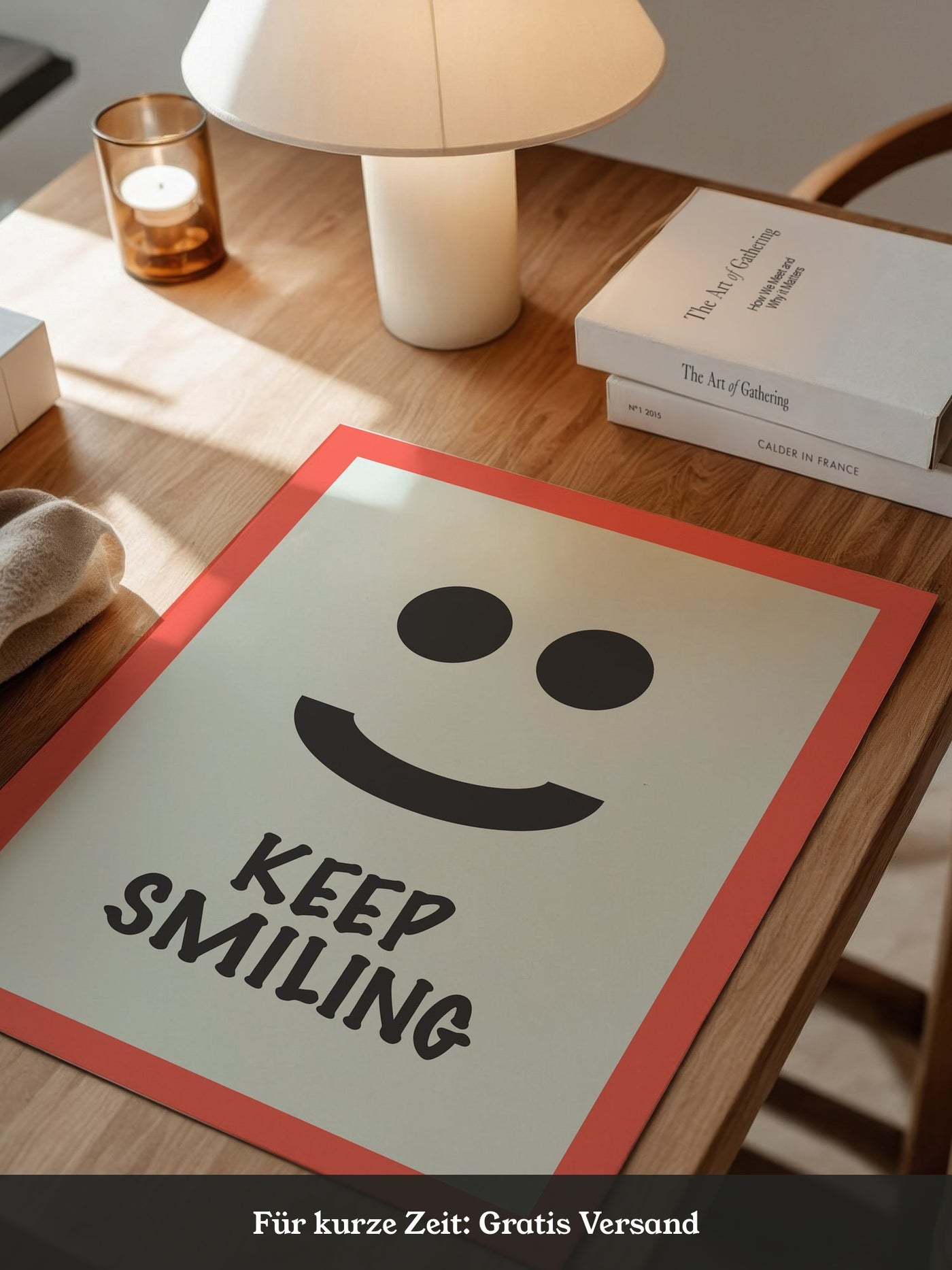 Smiley Gesicht minimalistisch