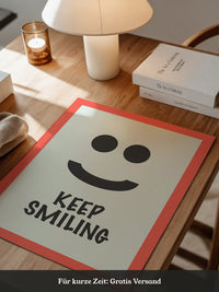 Smiley Gesicht minimalistisch