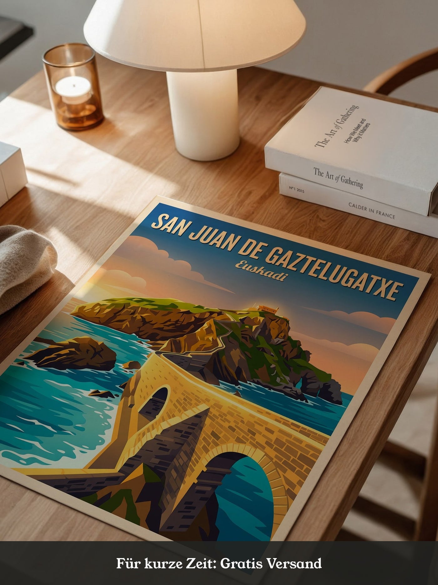 San Juan Küstenansicht Retro