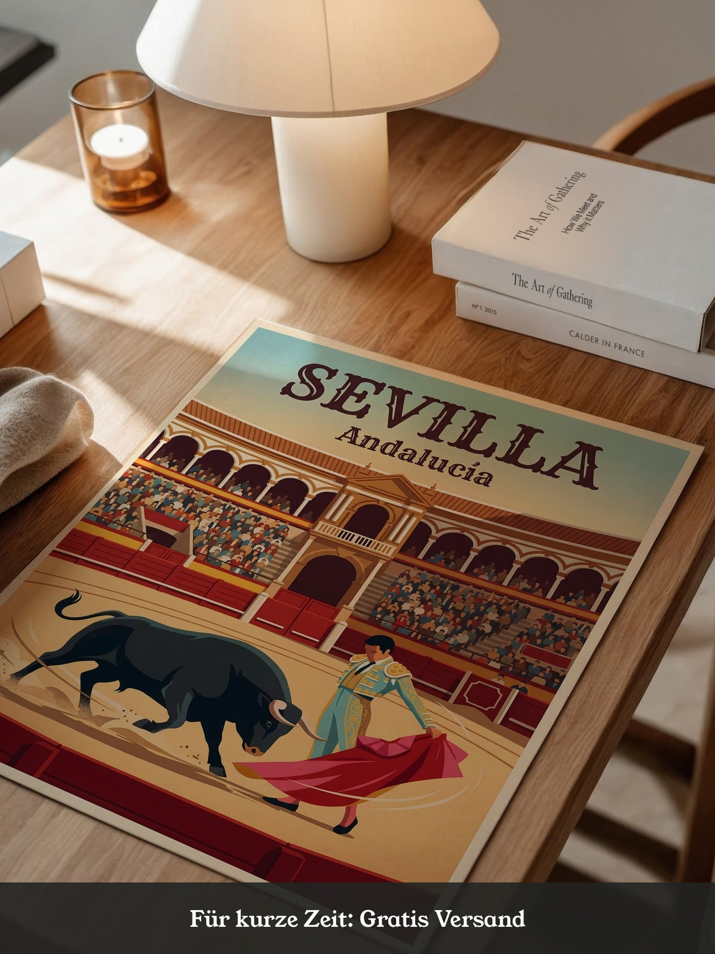 Stierkampf Sevilla Retro
