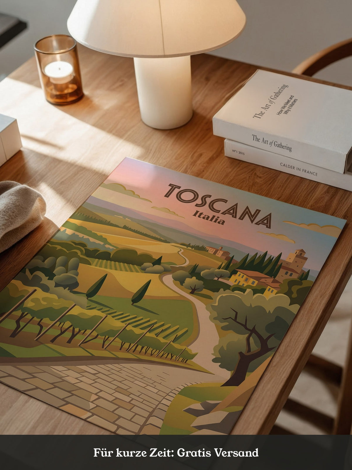 Toskana Landschaft Farbenspiel