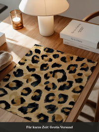 Leopardenmuster Wild Pinselstrich