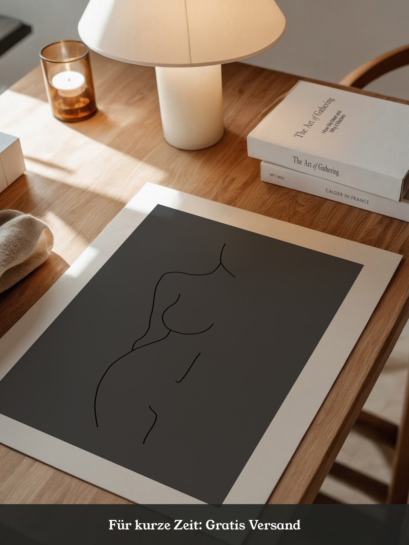 Figur Linie minimalistisch
