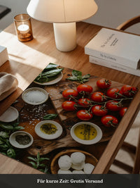 Tomaten Kräuter Holzoptik