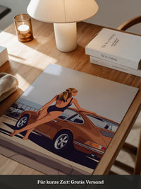 Retro Auto Vintage Illustration