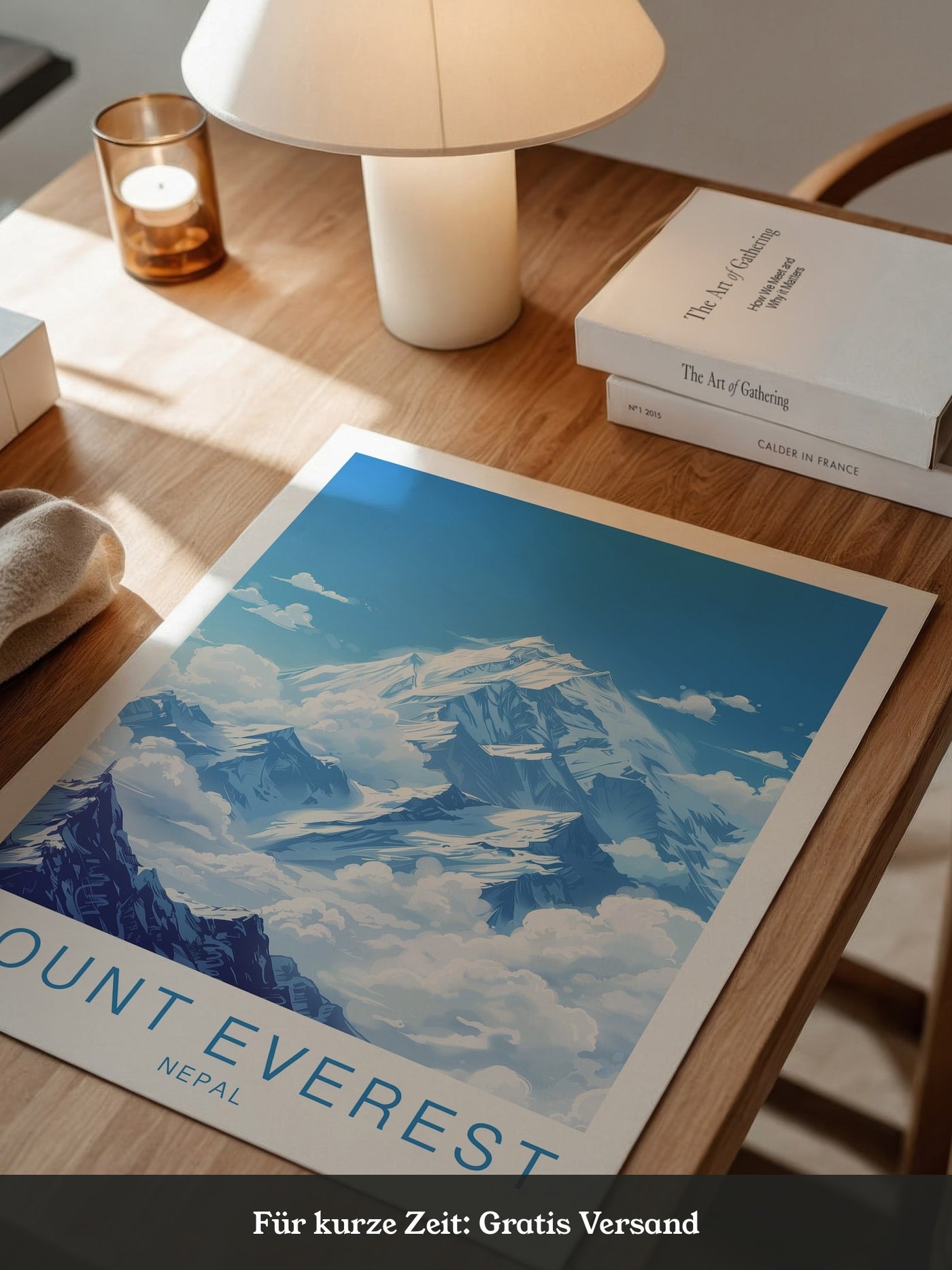 Everest Landschaft Himmelblau