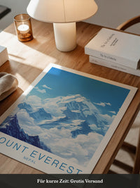 Everest Landschaft Himmelblau