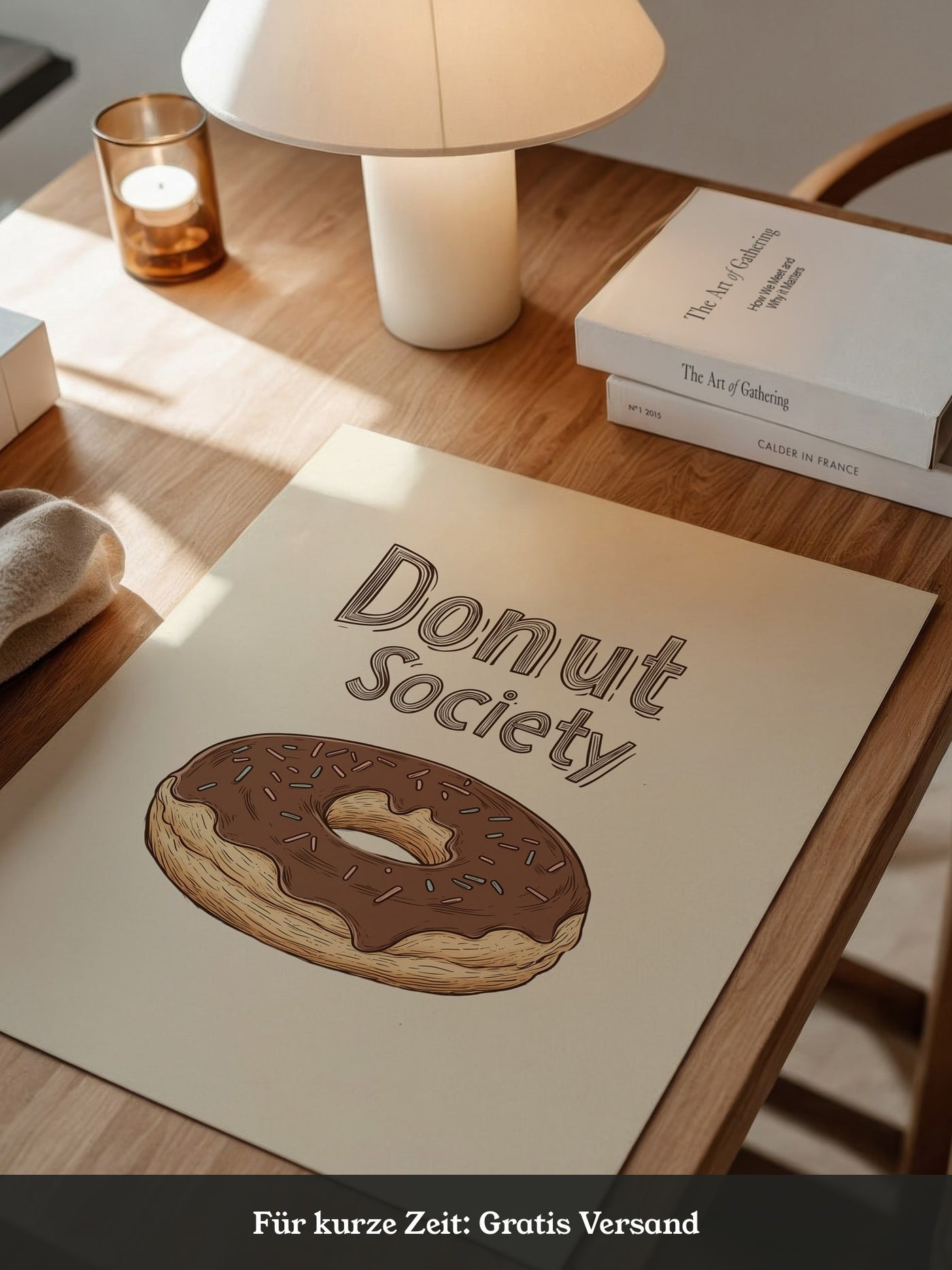Donut Schoko-Ring Zeichnung