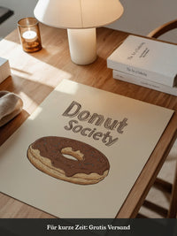 Donut Schoko-Ring Zeichnung