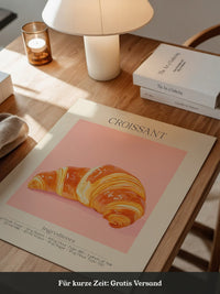 Croissant Pastell Retro