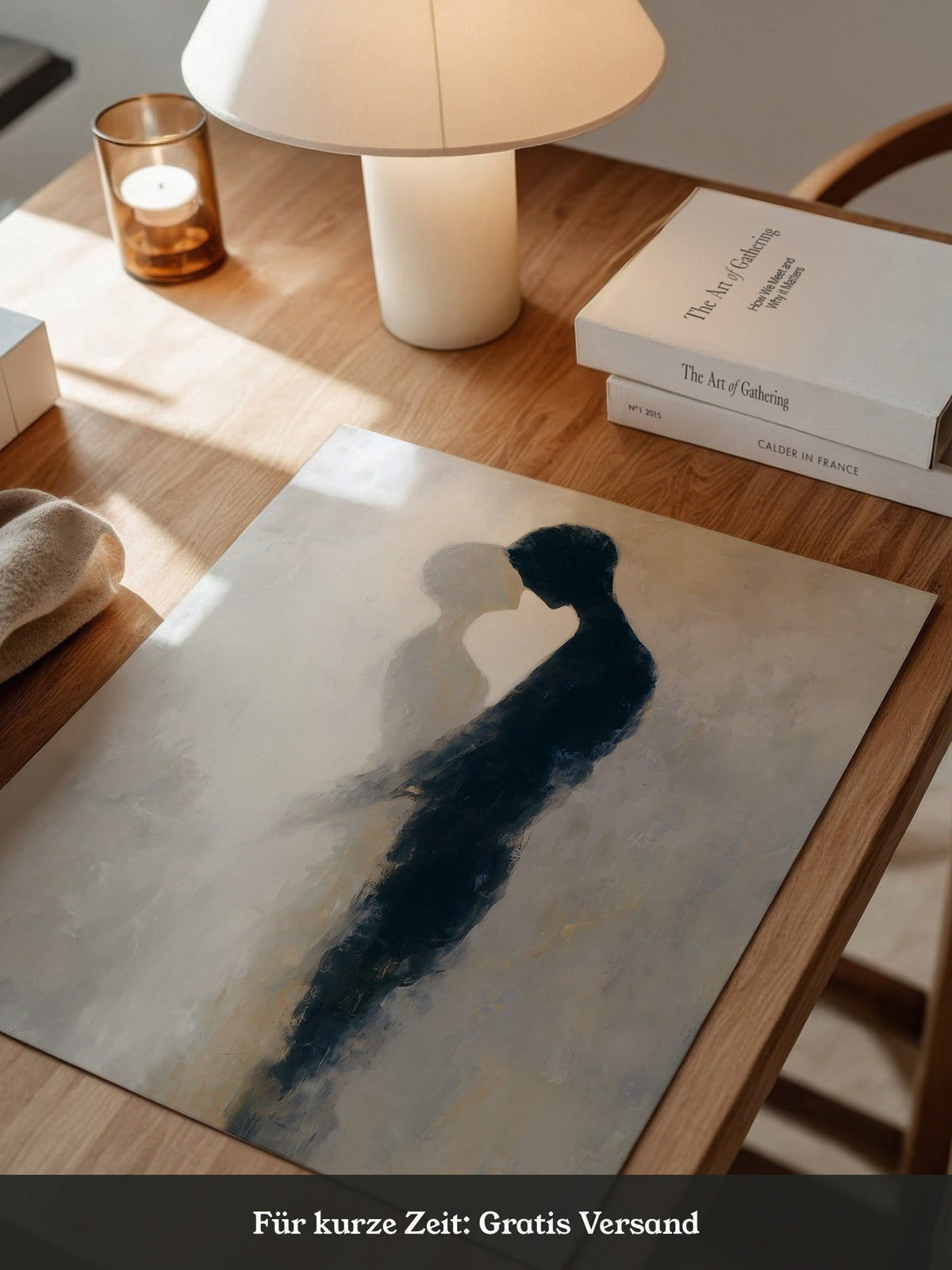 Schatten Kuss abstrakt