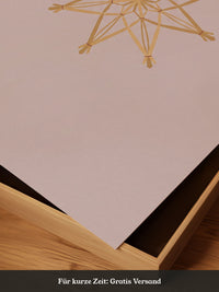 Geflochtenes Ornament Rosa