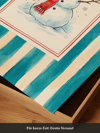 Schneemann Illustration