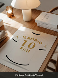 Madrid Trikot Weiß Gold