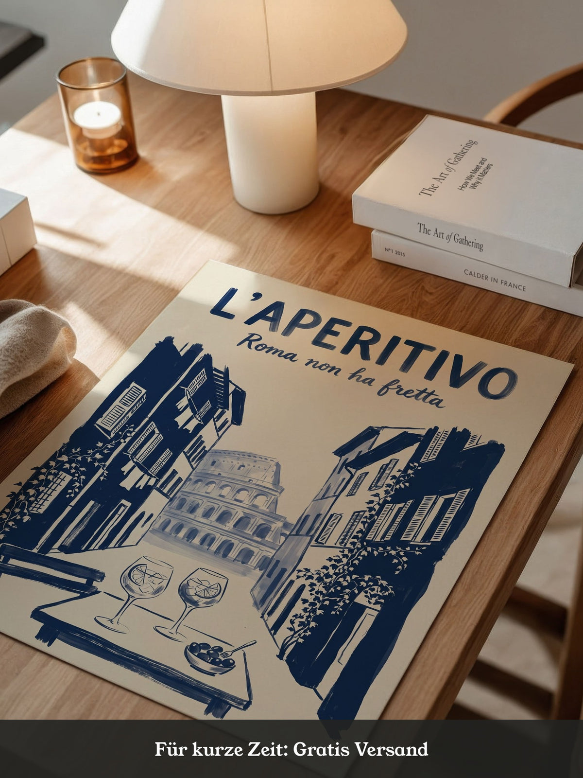 Aperol Spritz Roma Illustration