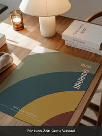 Bauhaus Kreise Retrofarben