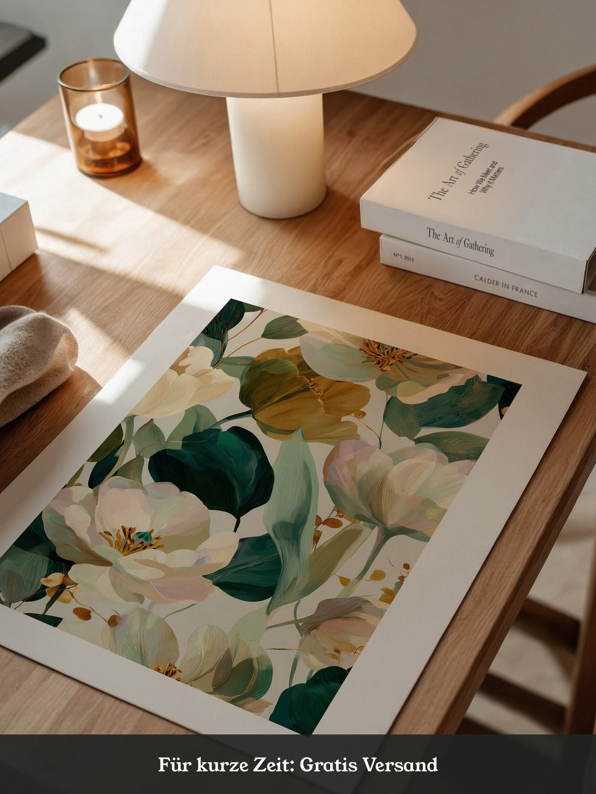 Blütenpracht Pastellfarben Vintage