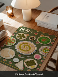 Beirut Mezze Illustration Kulinarisch