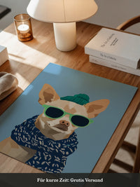 Chihuahua Cool Cartoon Outfit