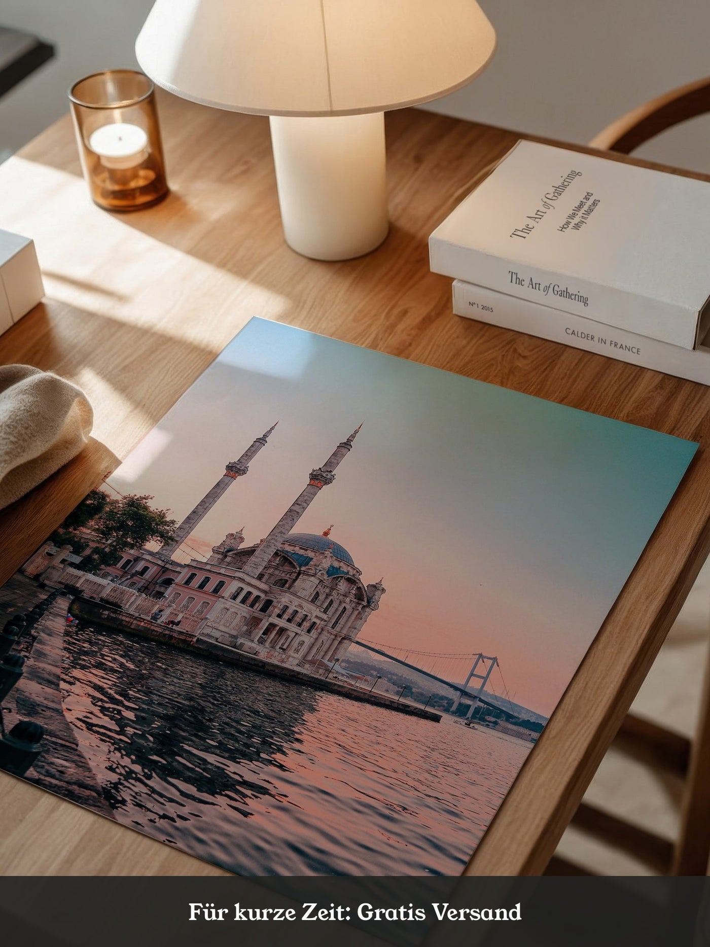 Orientalische Moschee Dämmerung