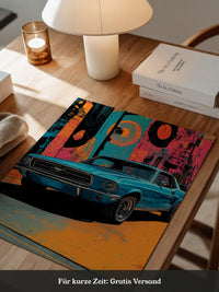 Auto Retro Graffiti Farbmix