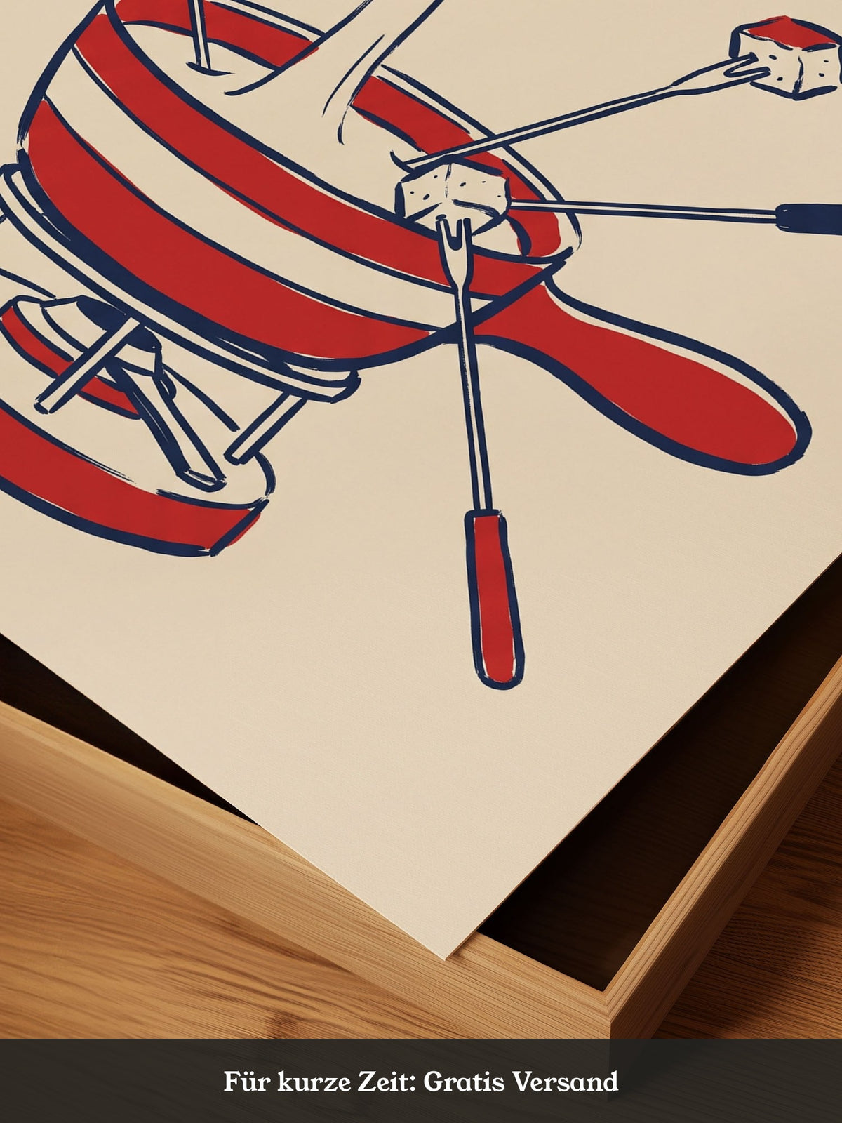 Fondue Illustration