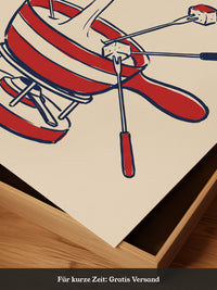 Fondue Illustration