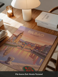 Bilbao Sonnenuntergang Architektur