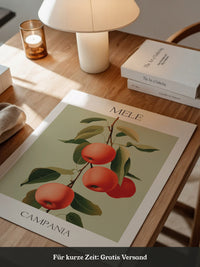 Äpfel Ast Illustration Vintage