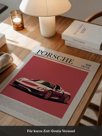 Porsche 918 Spyder Retro Stil