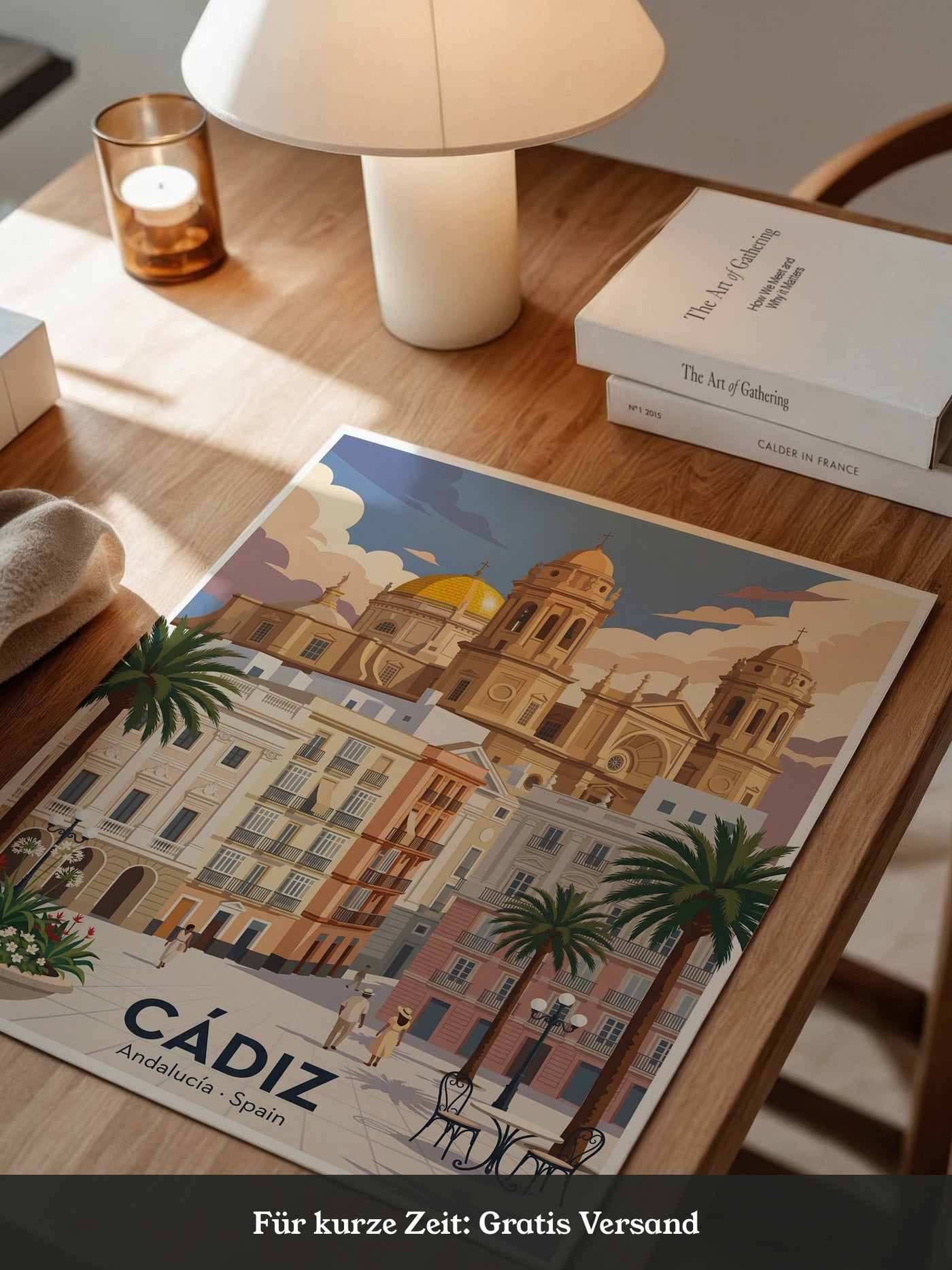 Cádiz Kathedrale Pastellfarben