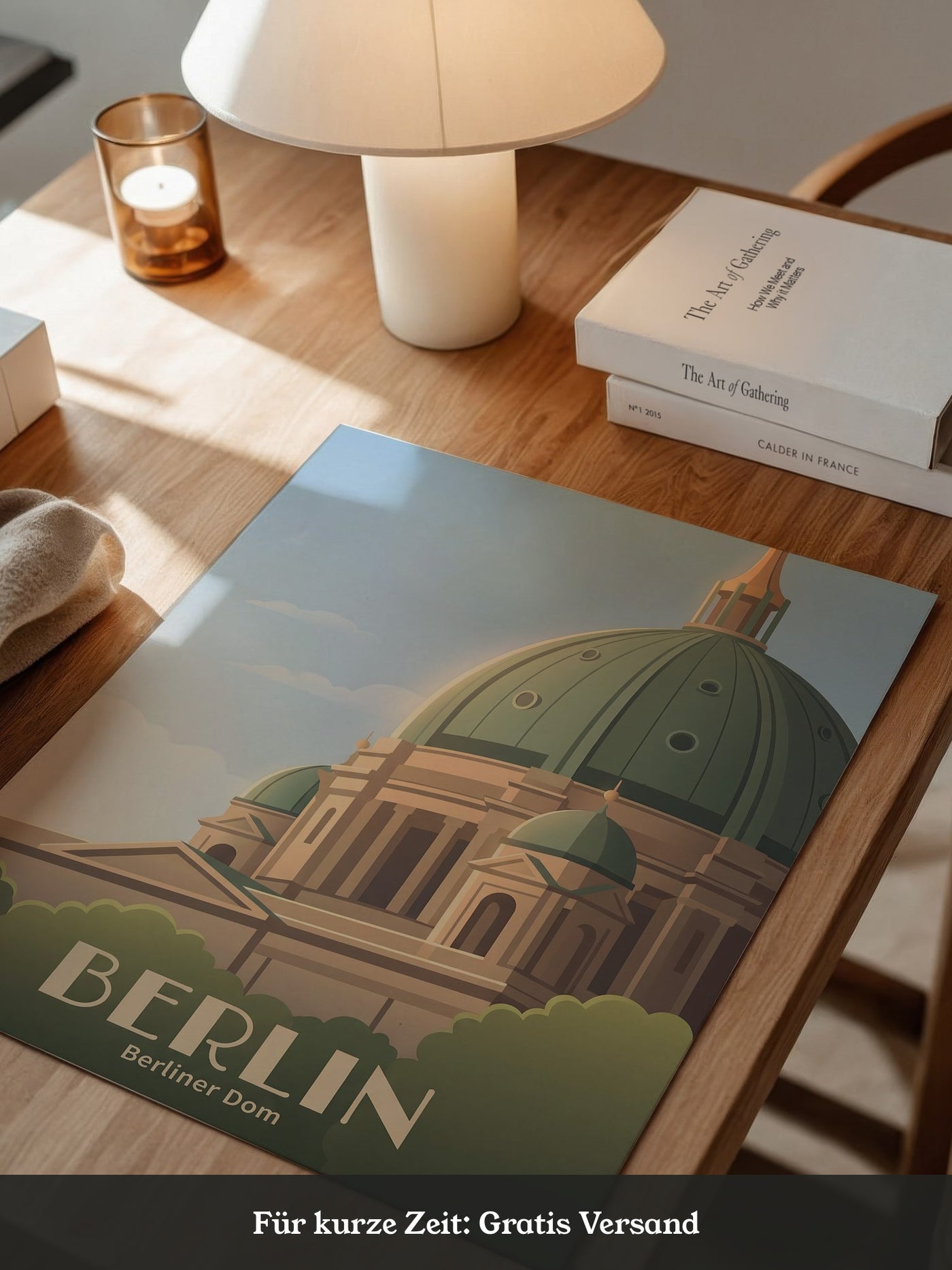 Berliner Dom Architekturpastell
