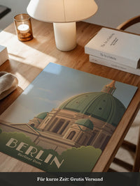 Berliner Dom Architekturpastell