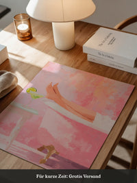 Entspannung Badewanne Rosa