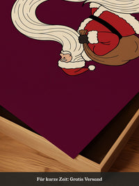 Weihnachtsmann Illustration Rot