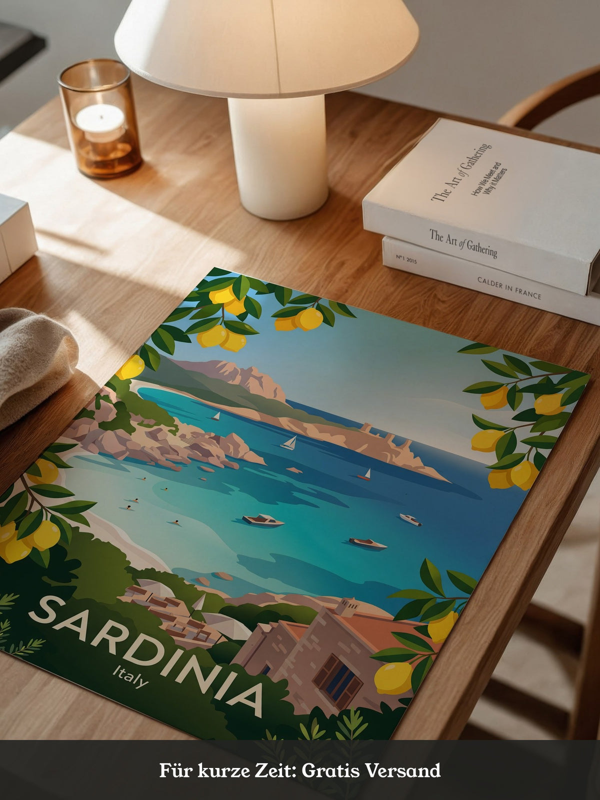 Sardinien Küste Zitronen Elegant