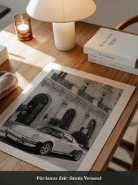 Porsche Klassik S/W Fassade