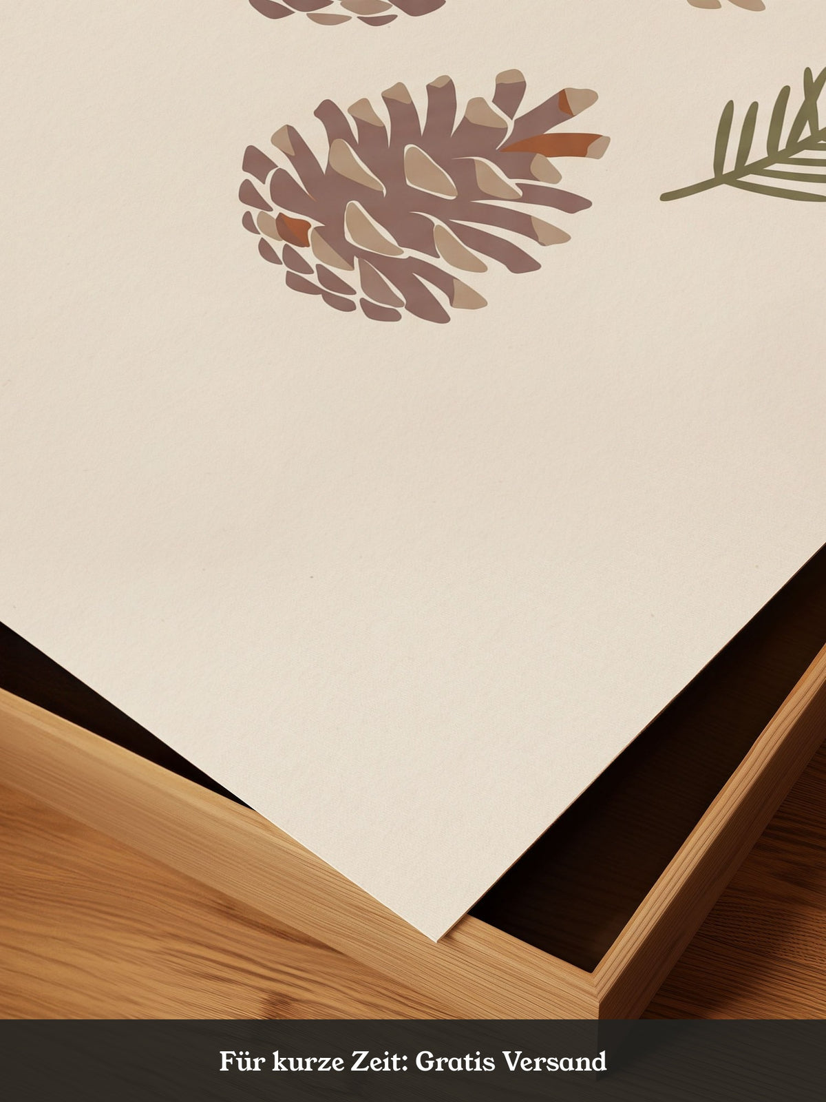 Zapfen Natur Minimalistisch