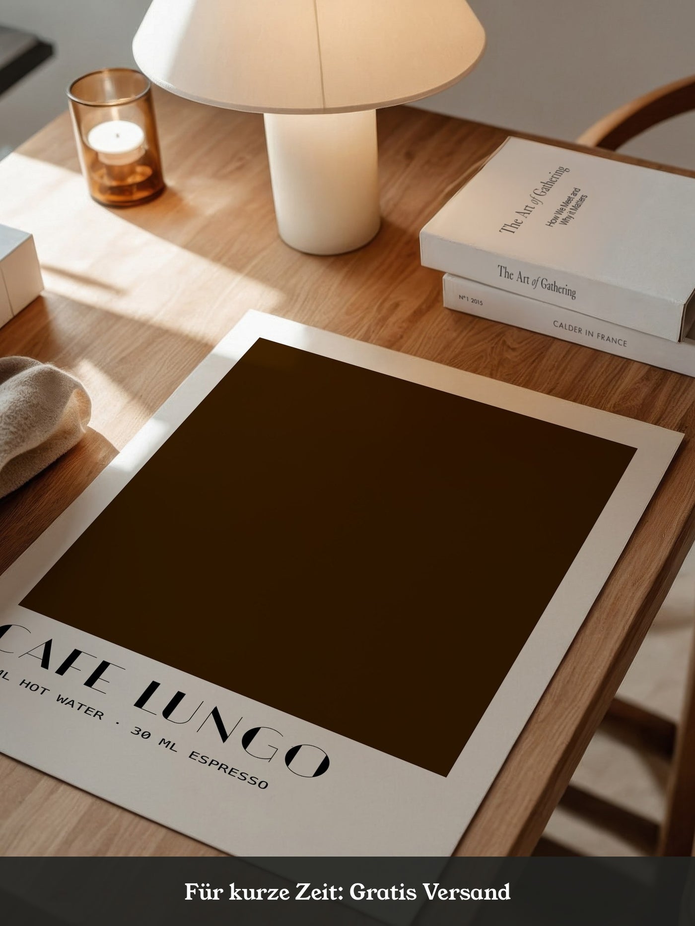 Lungo Braun Minimalismus