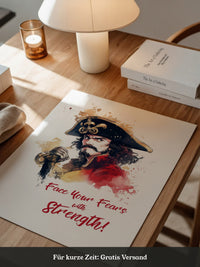 Piratenkapitän Aquarell Flair