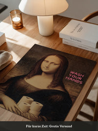 Mona Lisa Toilettenpapier Humor
