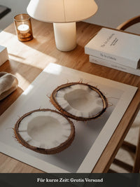 Kokoshälften Minimalismus
