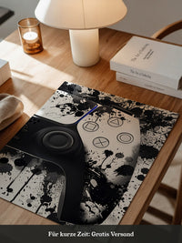 Controller Aquarelllook Schwarzweiß