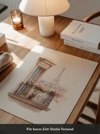 Pariser Balkon Blumen Romantik