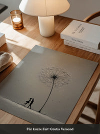 Pusteblume Tanz Silhouetten